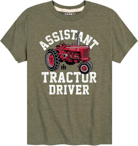Country Casuals Farmall - مساعد سائق الجرار - تي شيرت شبابي بأكمام قصيرة in Saudi Arabia