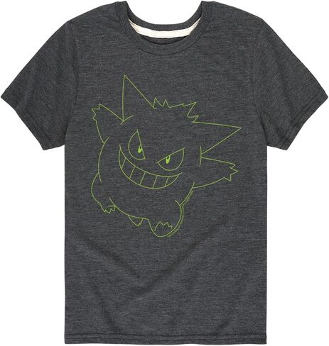 HYBRID APPAREL - Pokémon - Gengar Neon - Youth Short Sleeve Graphic T- Shirt in Saudi Arabia