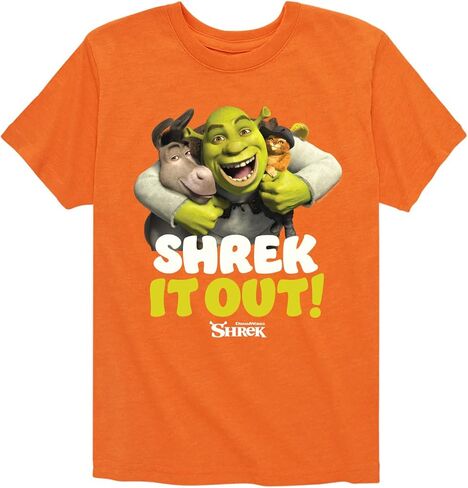 Hybrid Apparel Shrek - Shrek It Out - Toddler & Youth Short Sleeve Graphic T-Shirt in Saudi Arabia
