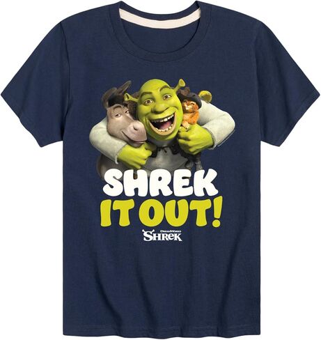 Hybrid Apparel Shrek - Shrek It Out - Toddler & Youth Short Sleeve Graphic T-Shirt in Saudi Arabia