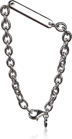 PANDORA Engravable Bar Link Bracelet, 925 Sterling Silver, Size: 16cm, 6.3 in - 599523C00-16 in Saudi Arabia
