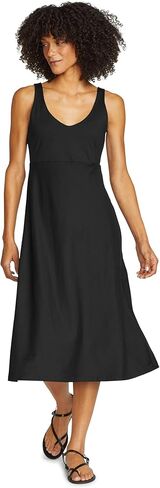 Eddie Bauer Women's Plus Aster Vneck Midi Dress in Saudi Arabia