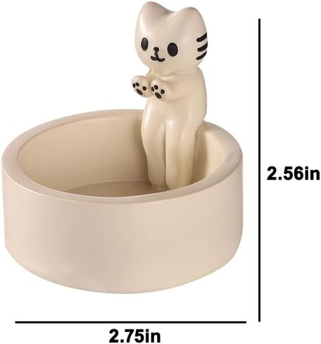 Cat Candle Holder, Cartoon Kitten Scented Candles Sticks Holder Decor for Table Centerpiece Cat Lover Gift Home Room in Saudi Arabia