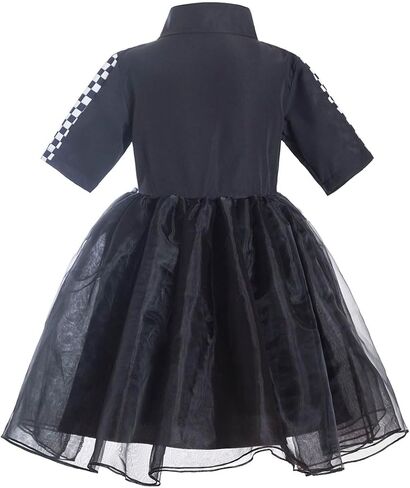 Girls Race Car Driver Costume Tutu Dress 1st 2nd Fast Birthday Race Suit Race Car Birthday Dresses in Saudi Arabia