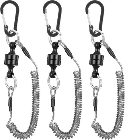 Quick Release Keyring, Detachable Magnetic Keychain Magnetic Quick Release Keychain Fly Fishing for Travel Outdoors Key Chains with Anti-loss Spring Men Key Holders for Hiding Keys in Saudi Arabia