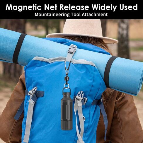 Quick Release Keyring, Detachable Magnetic Keychain Magnetic Quick Release Keychain Fly Fishing for Travel Outdoors Key Chains with Anti-loss Spring Men Key Holders for Hiding Keys in Saudi Arabia