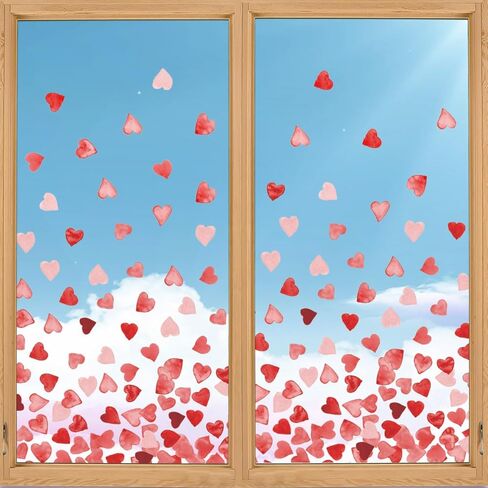 Horaldaily 67 PCS Spring Summer Window Cling Sticker, Tulip Butterfly Flower Decal for Home Party Supplies Shop Glass Display Decoration in Saudi Arabia