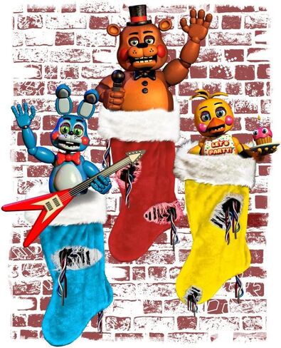 تي شيرت للأولاد بأكمام قصيرة باللون الأسود من Five Nights at Freddy's Game Over in Kuwait