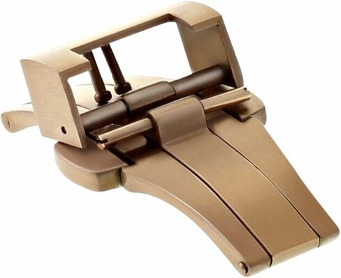Ewatchparts Deployment Buckle Clasp 20mm Compatible With Thick 3.5mm 5.5mm Strap 40mm Panerai Rose Gold #A3 in Saudi Arabia