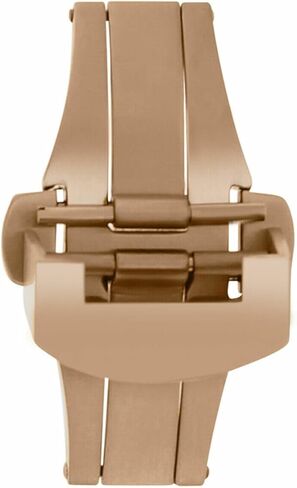 Ewatchparts Deployment Buckle Clasp 20mm Compatible With Thick 3.5mm 5.5mm Strap 40mm Panerai Rose Gold #A3 in Saudi Arabia