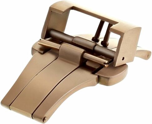 Ewatchparts Deployment Buckle Clasp 20mm Compatible With Thick 3.5mm 5.5mm Strap 40mm Panerai Rose Gold #A3 in Saudi Arabia