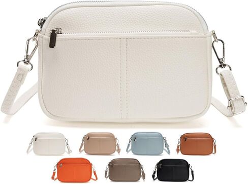 Small Crossbody Bags for Women Vegan Leather Purses Shoulder Handbags with Adjustable Strap in Saudi Arabia