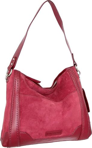Nino Bossi Hottie Leather Shoulder Bag Merlot in Saudi Arabia