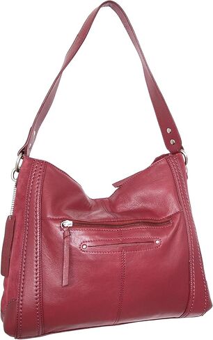 Nino Bossi Hottie Leather Shoulder Bag Merlot in Saudi Arabia