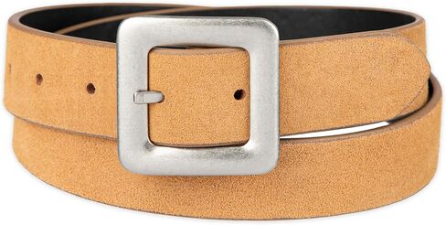 Levi's womens Two-in-one Reversible Square Statement Buckle Casual Belt in Saudi Arabia