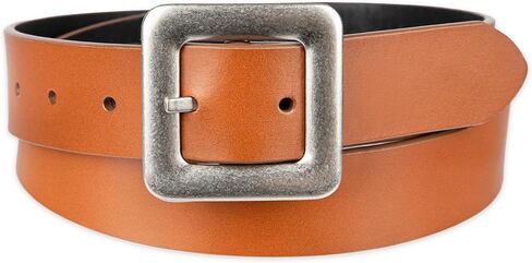 Levi's womens Two-in-one Reversible Square Statement Buckle Casual Belt in Saudi Arabia