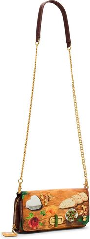 Betsey Johnson Char-Cute-Erie Wallet Crossbody Multi in Saudi Arabia