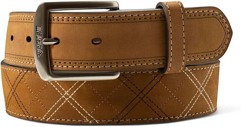ARIAT Men's Cross Stitch Leather Belt in Saudi Arabia
