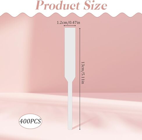 400 قطعة من شرائط اختبار العطور للاستعمال مرة واحدة، شرائط اختبار العطر، شريط نشاف العطر، ورق اختبار الرائحة البيضاء in Kuwait