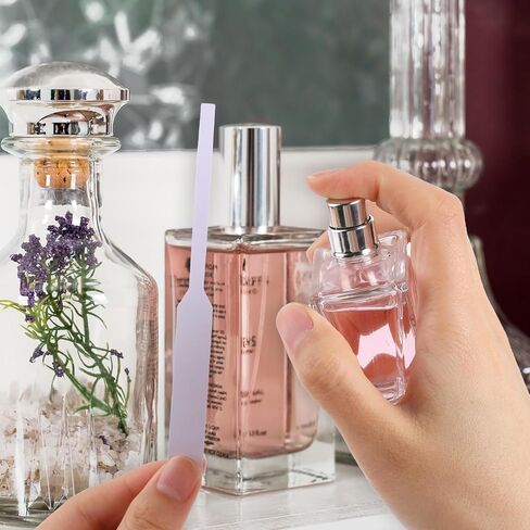 400 قطعة من شرائط اختبار العطور للاستعمال مرة واحدة، شرائط اختبار العطر، شريط نشاف العطر، ورق اختبار الرائحة البيضاء in Kuwait