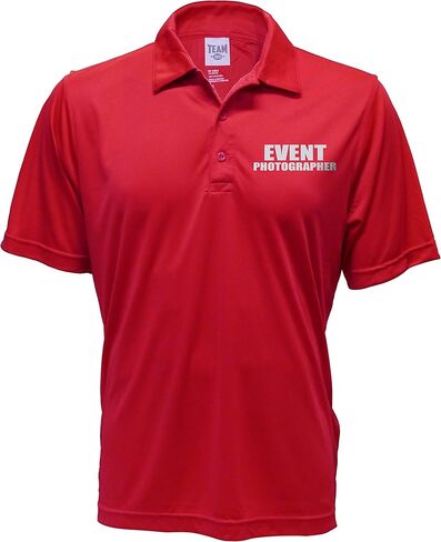 Smart People Clothing Event Photographer Polo Reflective Design,Performance Polo w/Moisture Wicking Technology in Saudi Arabia