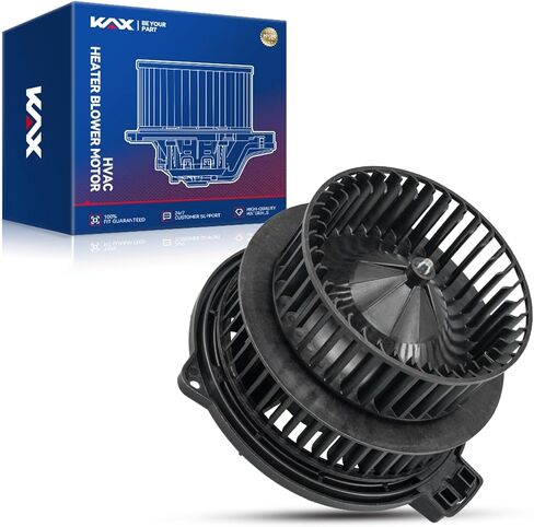 محرك منفاخ سخان HVAC من KAX متوافق مع EX35، EX37، FX35، FX45، FX50، G25، G35، G37، JX35، M35، M45، Q45، Q50، Q60، QX60، QX70، 350Z، 370Z؛ ألتيما، ماكسيما، مورانو، باثفايندر، كويست - يستبدل # 75036 in Kuwait