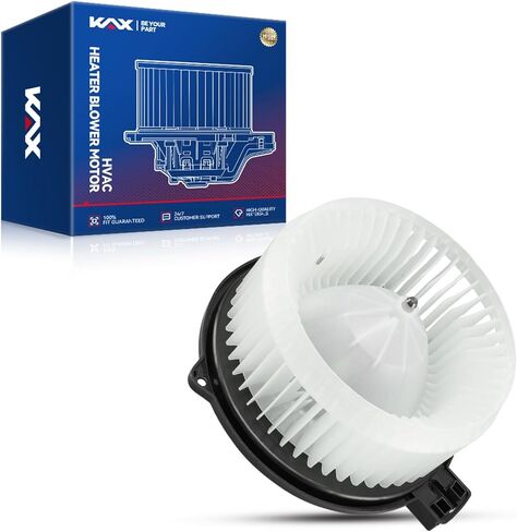 محرك منفاخ سخان HVAC من KAX متوافق مع EX35، EX37، FX35، FX45، FX50، G25، G35، G37، JX35، M35، M45، Q45، Q50، Q60، QX60، QX70، 350Z، 370Z؛ ألتيما، ماكسيما، مورانو، باثفايندر، كويست - يستبدل # 75036 in Kuwait
