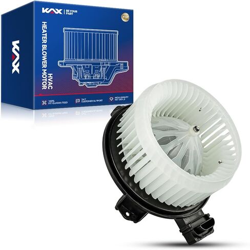 محرك منفاخ سخان HVAC من KAX متوافق مع EX35، EX37، FX35، FX45، FX50، G25، G35، G37، JX35، M35، M45، Q45، Q50، Q60، QX60، QX70، 350Z، 370Z؛ ألتيما، ماكسيما، مورانو، باثفايندر، كويست - يستبدل # 75036 in Kuwait