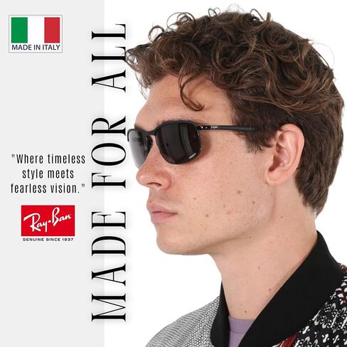 Ray-Ban RB3671CH CHROMANCE POLARIZED Metal Sunglasses with Matte Black Frame With Chromance Dark Grey 60mm Lenses Includes an Official Eyewear Kit in Saudi Arabia
