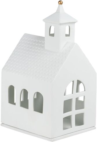 Räder Porcelain Village House Chapel 5.5 بوصة/14 سم - حامل شموع صغيرة in Saudi Arabia