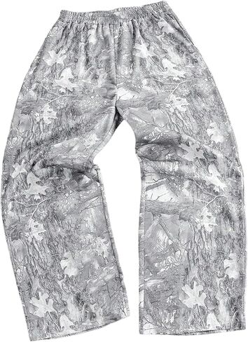 Men's Graphic Print Flared Leg Sweatpants Striped Drawstring Bell Bottom Pants in Saudi Arabia