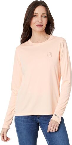 Carhartt Men's Force Sun Defender Lightweight Long-Sleeve Print T-Shirt in Saudi Arabia