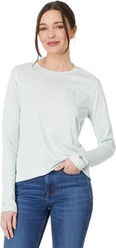 Carhartt Men's Force Sun Defender Lightweight Long-Sleeve Print T-Shirt in Saudi Arabia