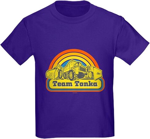 تي شيرت CafePress Team Tonka تي شيرت للأطفال من القطن الداكن in Saudi Arabia
