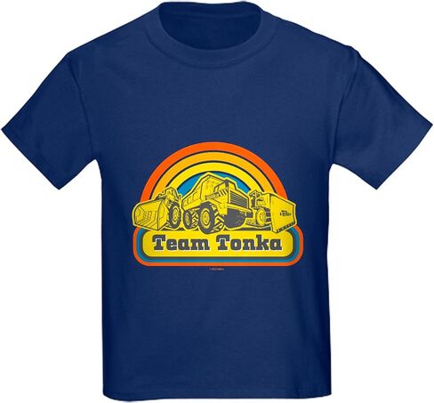 تي شيرت CafePress Team Tonka تي شيرت للأطفال من القطن الداكن in Saudi Arabia