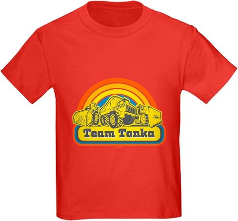 تي شيرت CafePress Team Tonka تي شيرت للأطفال من القطن الداكن in Saudi Arabia
