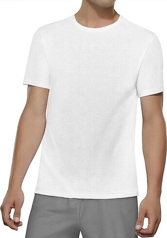 Fruit of the Loom Mens T-Shirts 3-Pack Breathable Cotton Undershirts Tall Man White, 3X-Large Tall in Saudi Arabia