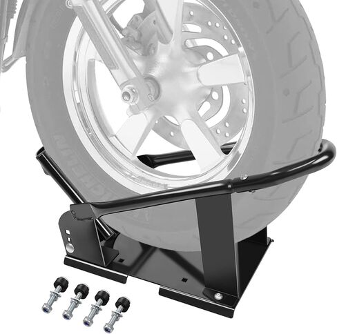 JY Performance chockcle wheel chock ، heavy stypricycle wheel stand for trailer ، crucer ، Sports & Dirt Bikes ، 1800 lb leg taple for 15 "-21" عجلات in Kuwait
