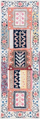 مجموعة SAFAVIEH Bellagio مقاس 2'3" x 7' عاجي/ذهبي BLG620A سجادة عداء مصنوعة يدويًا من الصوف الفاخر in Kuwait