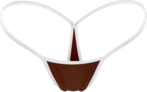 ثونج جي سترينج للنساء، سروال بيكيني منخفض الارتفاع مريح بدون خياطة، جزء سفلي بيكيني بدون خياطة، ملابس داخلية قابلة للتنفس in Kuwait