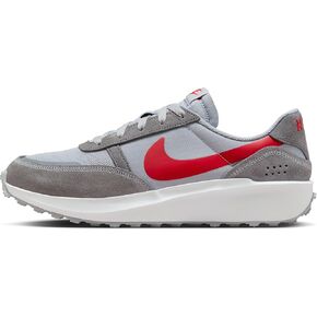 Nike Waffle Debut Men's Shoes (FJ4195-004, Wolf Grey/Cool Grey/White/University Red) in Saudi Arabia