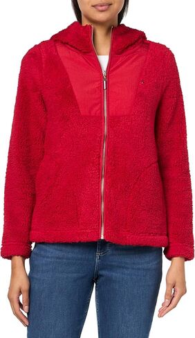 Tommy Hilfiger womens Zip Up Sherpa Jacket in Saudi Arabia