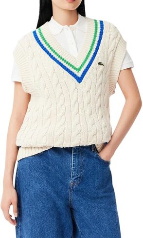 Lacoste Womens Sleeveless Cardigan in Saudi Arabia