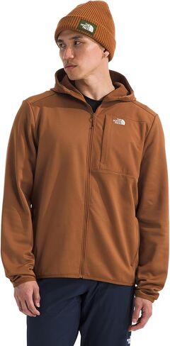 The North Face mens Tnf Performance Fleece Full Zip Hoodie - Lightweight Hooded Sweatshirt, Zip Pockets & Stretch Fabric in Saudi Arabia