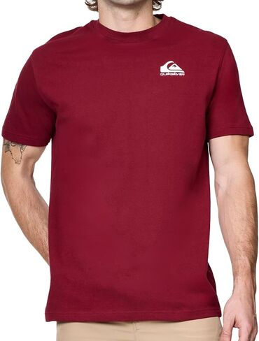 قمصان Quiksilver كبيرة وطويلة للرجال - رجال قصير الأكمام من طاقم القطن in Saudi Arabia