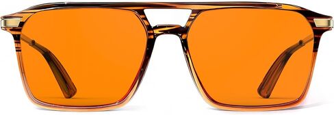 Goiteia Blue Light Blocking Glasses-Orange/Pink/Red Blue Light Glasses for Men Women, Easier Sleep and Migraine Relief in Kuwait