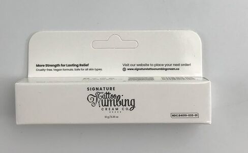 Signature Numbing Cream with 5% Lidocaine – Maximum Strength Topical Anesthetic for Pain Relief, Burn, Itching – Local and Anorectal Uses - Best for Hemorrhoid (10 g) in Saudi Arabia