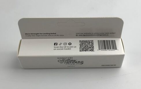 Signature Numbing Cream with 5% Lidocaine – Maximum Strength Topical Anesthetic for Pain Relief, Burn, Itching – Local and Anorectal Uses - Best for Hemorrhoid (10 g) in Saudi Arabia