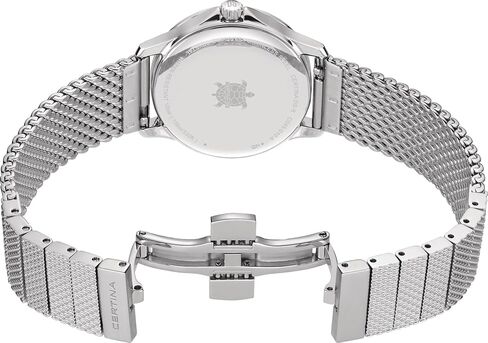 Certina, Womens, DS 8 Lady, 31, mm, Steel (Mesh), Quartz, Precidrive, Watch, Pink, Steel (Mesh), C0450101133100 in Saudi Arabia