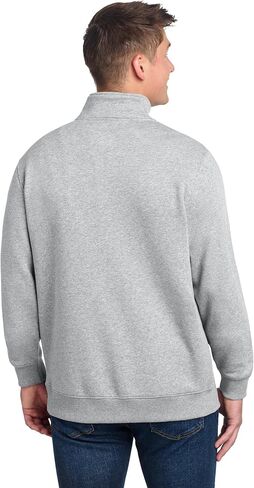SPORT-TEK Unisex Quarter Zip Sweatshirt Athletic Heather in Saudi Arabia